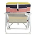thumbnail image 5 of Alvantor Compact Folding Beach Chair with Steel Frame and Armrests, Lightweight Portable Outdoor Chair, Multi Stripe, 5 of 8