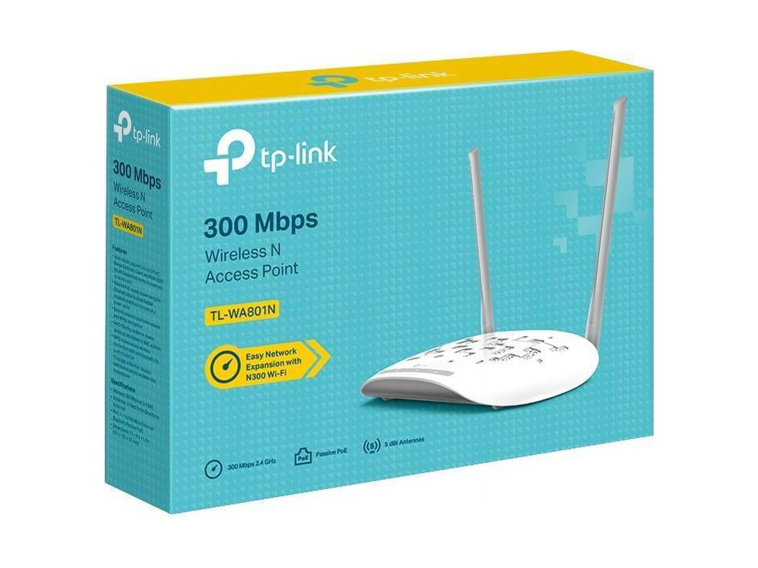TP-Link TL-WA801N 300Mbps Wireless Access Point with Passive PoE Injector
