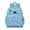Greenish-blue-1, variant on Cute Daisy & Butterfly Waterproof Backpack - Spine-Protecting Ergonomic Travel Daypack for Students & Commuters