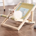 thumbnail image 2 of Cat Pet Bed Small Dog Cat Chair Adjustable Rattan Chair for Dog Cat Small Cat Hammock, 2 of 6