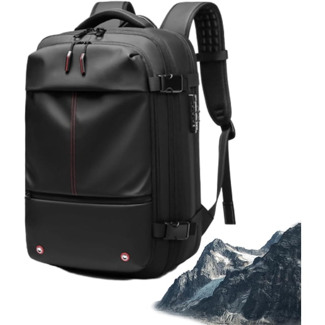 Mochila Globaltrek, Mochila Vacpack, Mochila táctica para computadora portátil, Mochila plegable, Unisex