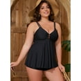 thumbnail image 4 of JYLFC Womens Swimsuits for Plus Size Bathing Suits Tankini Swimwear, XL, 4 of 6
