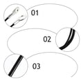 thumbnail image 3 of Greenadscape 1Ud De Para Fitness Cable De Gimnasio Negro Y Portátil, 3 of 8