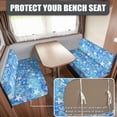 thumbnail image 2 of XYZCANDO RV Couch Cover, Compatible with Camper Loveseat, RV Dinette Cushion Covers for Travel Trailer Couch Bench Easy to Install, Sea Stars, 2 of 8