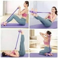 thumbnail image 2 of 21 Fitness Resistance Bands-10Tube Pedal Ankle Puller,Stretch Bands for Exercise Sit Up Exercise Equipment AB Training Auxiliary Device Workout Equipment for Women Men 2025 New, 2 of 7