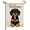 Garden Flag-1, variant on Dalmatian Lavender Garden Flag 12×18in Double Sided, Aromatic Floral Dog Yard Banner, Gentle Pet Decor for Lawn Patio Courtyard Farmhouse Calm Outdoor Landscape