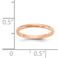 thumbnail image 3 of 14K Rose Gold Madi K Polished Ring, 3 of 3