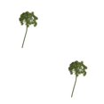thumbnail image 1 of Yuarrent de león artificiales Flor falsa Regalo decorativo Ramo de flores simuladas No se desvanece Home Garden Party Living Hotel Green Verde 2Conjunto, 1 of 6