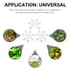 thumbnail image 3 of Clips para doblar ramas de flores, 40 unidades, ajustables, para plantar, color blanco, 3 of 6