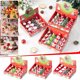 thumbnail image 1 of Set de velas navideñas de muñeco de nieve de 12 piezas - Velas de parafina para decoración navideña, centros de mesa para fiestas y bodas, 4 diseños festivos, 1 of 5