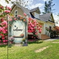thumbnail image 6 of Welcome Spring Garden Flag 12x18 Inch Double Sided Floral Butterfly Swing Garden Flag Outdoor Yard Decor House Flags, 6 of 6