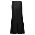 thumbnail image 6 of GEWSEY Womens Maxi Skirt 2025 Casual Flowy Elastic High Waist Long Skirts (Black, L), 6 of 7
