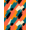 Multicolor, Pattern 15, variant on Design&I 8'x10' Washable Area Rug Snag-Free Orange Funky Bold Asymmetric Composition Vivid Decorative Classroom for Dining Room, Large Office, Lounge