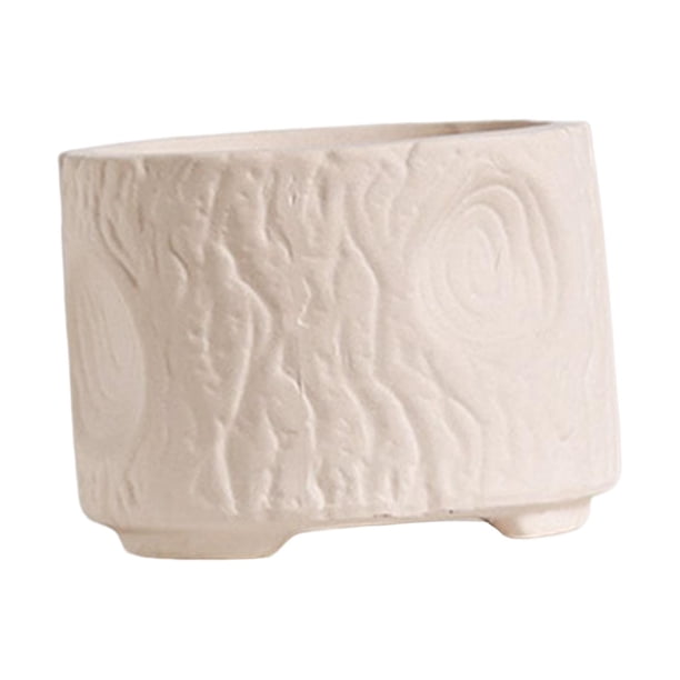 Maceta de cerámica de estilo nórdico para flores, maceta pequeña para bonsái. Estilo B