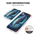 thumbnail image 2 of Sikiie Vintage Colorful Patterned Dolphin Kitchen Mat 2 PCS Cushioned Kitchen Rug, Waterproof Non-Slip Kitchen Mats for Kitchen, Floor Home, Sink, Laundry, 2 of 6