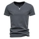 thumbnail image 1 of pstuiky Mangas cortas para hombre, Camiseta de manga corta para hombre, color liso, con solapa y botones, a la moda camisas casuales para hombre xxxxl, 1 of 9