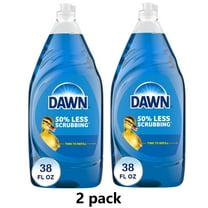 2 pack, Dawn Ultra Dish Soap Liquid, Dishwashing Liquid, Grease Removal, Original, 38oz