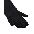 thumbnail image 2 of Women's Ladies' Opera Elbow Length Wool Felt Gloves, Black, 2 of 4