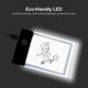 thumbnail image 1 of Super Mini LED Light Pad Ultra-thin Light Box USB Powered Dimmable Brightness Artcraft Tracer for Ch, 1 of 4