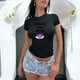 thumbnail image 3 of Playera Blusa De Mirate Con Amor Del Dia De La Mujer Color Negro Talla Chica Marca Emil SaEs, 3 of 4