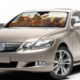 thumbnail image 3 of Uorisanigo Car Sunshade Foldable Funny Dog Cat Animal Driving Washable Automotive Windshield Sunshades Reflective Sun Visor Easy to Install Interior Protector Vehicle Cooler for Cars, SUVs, Trucks, 3 of 7