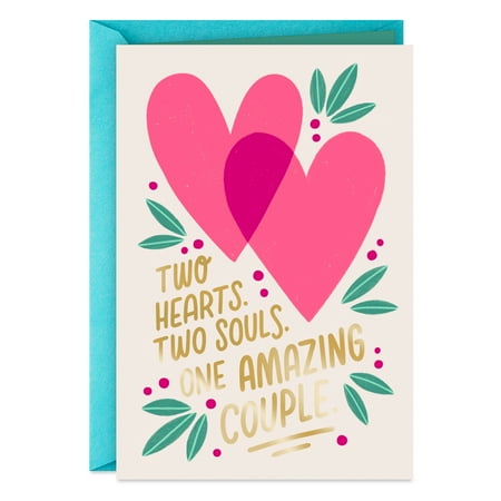 Hallmark 2 Hearts Anniversary Card
