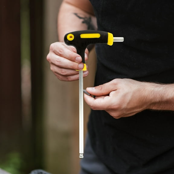 MERRYHAPY T Handle Key Ball Head Spanner PP For Handyman 1 Pair