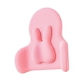 thumbnail image 3 of Cojín de cintura, almohada de soporte Lumbar, respaldo alto, portátil, transpirable, suave para sofá, avión, silla de ordenador, avión, hogar Rosa, 3 of 10