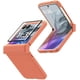 thumbnail image 1 of Funda KEKBOXQ para Motorola Razr 2024, Carcasa para Moto Razr 2024 5G con [Protección de Bisagra][Protector de Pantalla Frontal], Bumper Rígido Slim-Fit de PC Antigolpes para Razr 50 2024, Blanco, 1 of 7
