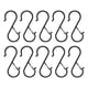 thumbnail image 1 of Gancho en S, 10 piezas Gancho en forma de S Gancho para tela Gancho para colgar Rendimiento confiable, 1 of 8