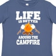 thumbnail image 4 of Inktastic Life is Better Around the Campfire Boys or Girls Toddler T-Shirt, 4 of 5