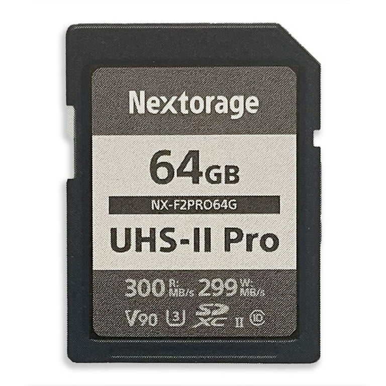 Nextorage Nextorage 256GB NX-F2PRO Series UHS-II SDXC Memory Card 