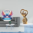 thumbnail image 2 of Escultura De Cisne Acrílico, Centro De Mesa, Gabinete Plano, Decoración, Estantería, Oficina, Adorno Para El Día De San Valentín, Figura De Pareja, Estatua, Recuerdo, Regalo Para Amantes,, 2 of 8