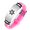 Pink, variant on Jewish Star of David Silicone Bracelet Israel Religious Messianic Menorah Symbol Bangle Judaica Jewelry Gifts from Israel Teens Adults, Adjustable, Pink