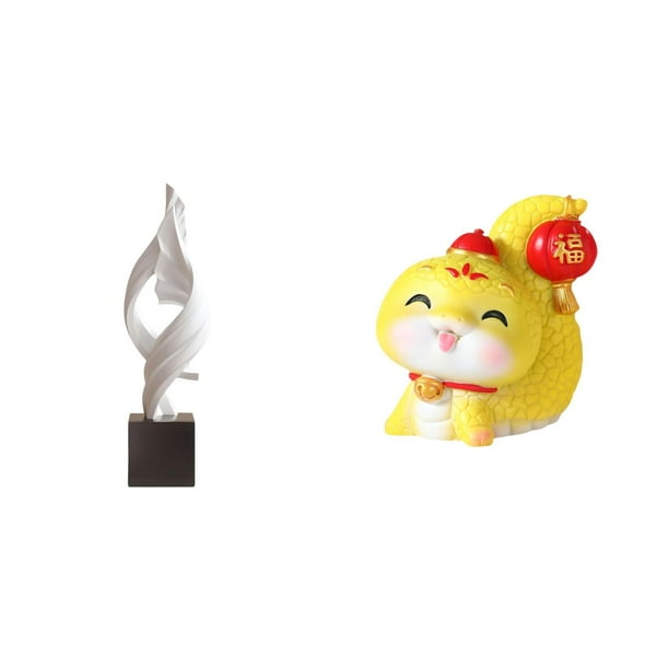 Figura abstracta, estatua decorativa, recuerdo, escultura para el hogar, la oficina, mesa de centro, estante, centro de mesa, adorno para dormitorio
