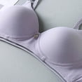 thumbnail image 3 of Pack de 3 sujetadores push up sin aros para mujer, top corto sexy con bustier, sujetador deportivo de entrenamiento con ajuste para yoga diario, fitness, deportes al aire libre, 3 of 5