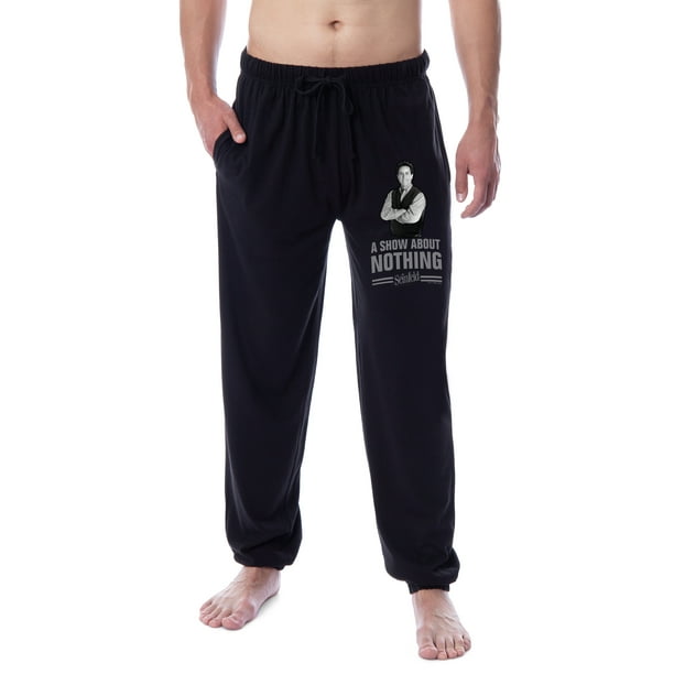 Seinfeld Mens' A Show About Nothing Jerry Jogger Sleep Pajama Pants (Large) - Walmart.com