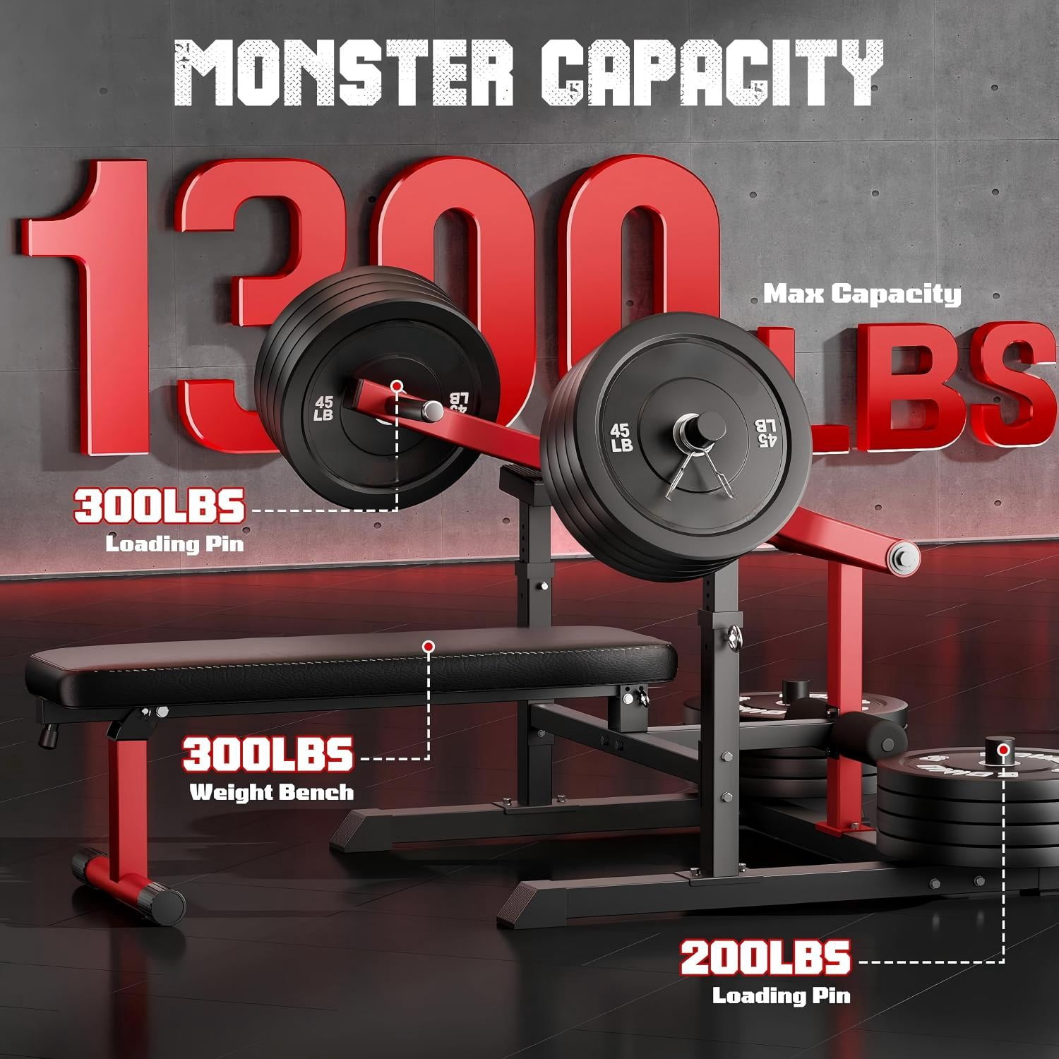 Chest Press Machine, Weight Bench Press Machine with Independent Arms, Adjustable Flat Incline Bench Press for Chest, AB Workout Home Gym Equipment