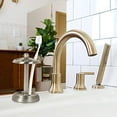 thumbnail image 4 of Tatara Group  DR4H Dual Ridge Collection Toothbrush Holder - Brushed Nicke, 4 of 4