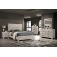 thumbnail image 5 of 4pc Cream Queen Size Bed Dresser Mirror Nightstand Furniture Set, 5 of 5