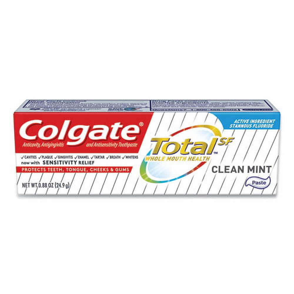 Total Toothpaste, Coolmint, 0.88 Oz, 24/carton | Bundle of 10 Cartons