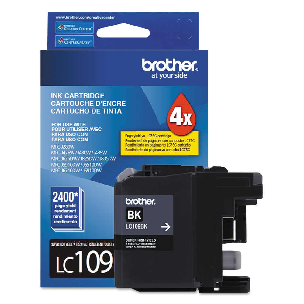 Brother Genuine LC109BK High-yield Printer Ink Cartridge - image 2 of 5