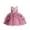 Dark-Pink, variant on GYRATEDREAM Girls Embroidery Princess Dress Wedding Birthday Party Long Tail Prom Gowns