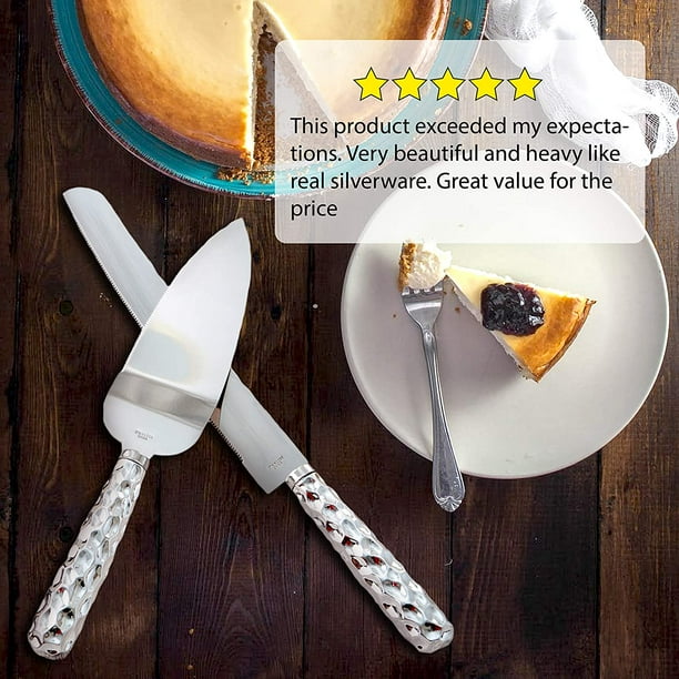 Wedding cake knife shop set walmart