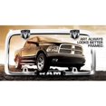 thumbnail image 4 of Cruiser Accessories License Plate Frame RAM Chrome 11135, 4 of 4