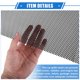 thumbnail image 5 of Malla para parrilla de automóvil, 40x13 pulgadas, 8x4 mm Agujero rómbico Rejilla para camioneta de camioneta Hoja de malla Inserto de entrada de aire Universal para automóvil Aleación de aluminio multifuncional Negro Unique Bargains rejillas automotrices, 5 of 7