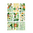 thumbnail image 3 of 9 piezas de pegatinas para ventana del Día de San Patricio, impermeables, fáciles de usar, decoración de adornos, pegatinas para ventana para tienda 175 piezas Macarena Pegatinas para ventanas, 3 of 8