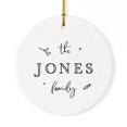 thumbnail image 2 of Personalized Last Name Christmas Ornament, 2 of 4