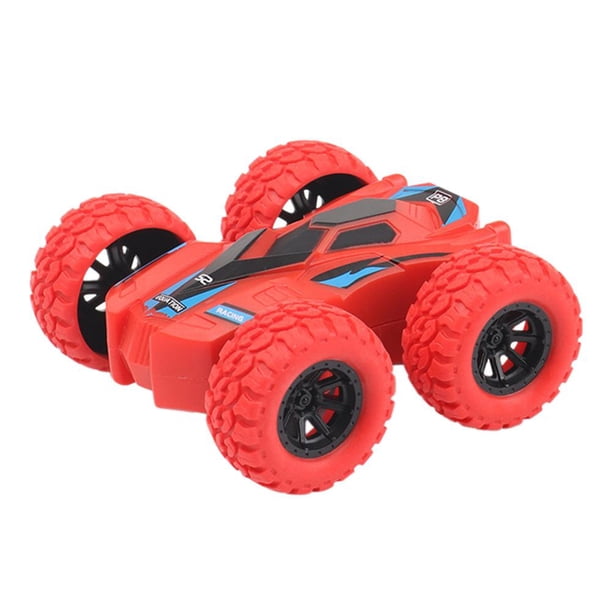 Kids Fun Vehículo de doble cara Inercia Modelo inastillable Coche de juguete (Rojo) Tmvgtek juguetes de los niños