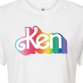 thumbnail image 3 of Barbie Pride - Ken Logo - Juniors Cropped Cotton Blend T-Shirt, 3 of 5